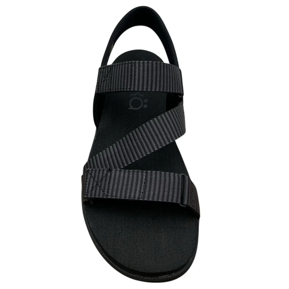 Ryka Womens Manifest Sport Adjustable Sandals Size 8‎ Black Lightweight Comfort